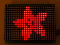 DIY LED advertising ticker How to make a ticker from LEDs