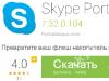 Skype Portable free download Russian version Portable version of Skype for windows