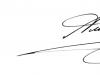 Замовлення свого автографа, дизайн автографа, розробка особистого підпису, дизайн особистого підпису